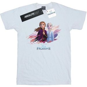 Li-cense Disney dames frozen 2 elsa en anna nature is beautiful katoenen vriendje t-shirt