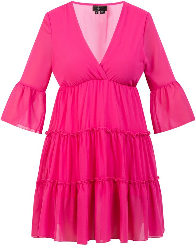 faina mini-jurk met ruches