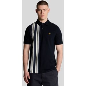 Lyle & Scott - Deck Stripe - Poloshirt - Donkerblauw