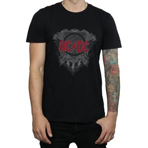 Li-cense Ac/dc heren katoenen t-shirt met ijslogo