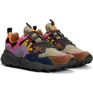 Flower Mountain - Yamano 3 - Hardloopschoenen - Veelkleurig - Suède en Technische Stof