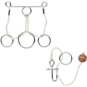 Midocean Connection metal hersentrainingsspel (set van 2)