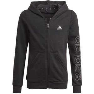 Adidas - Essentials Logo - Hoodie - Volledige Rits - Kinder - Met Lange Mouwen
