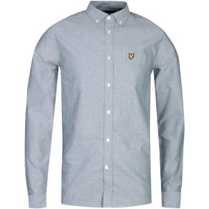 Lyle & Scott - Oxford-overhemd - Jadegroen - Normale Pasvorm