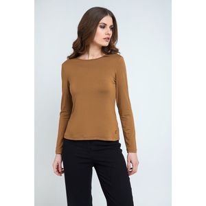 Jersey-top - Lange Mouwen - Getailleerd Silhouet