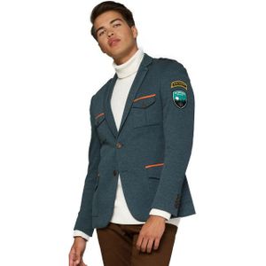 OppoSuits - Cheer Stripe - Blazer - Streep - Jersey - Comfortabel