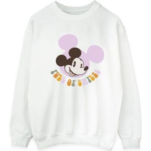 Li-cense - Disney - Sweatshirt - Grijs - 50% Katoen, 50% Polyester, Crew Neck, Lange Mouwen