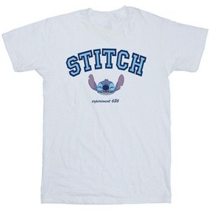 Li-cense Disney heren lilo en stitch collegiaal t-shirt