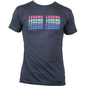 Legend Sports T-shirt regenboog kids/volwassenen polyester/katoen