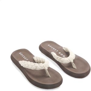 Rocket Dog - Sunset Cord - Gezondheidsslippers - Naturel - Textiel