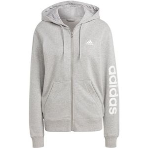 Adidas - Essential Linear - Hoodie - Katoen - Volledige Ritssluiting