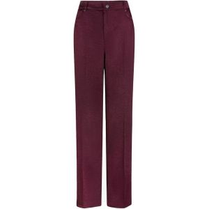 Dante 6, Dames, Broeken, Rood, Maat: XS Satijn,