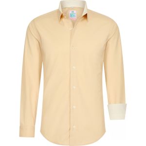 Rusty Neal - Overhemd - Pastelkleurig - Slim Fit - Katoenen Stretch