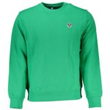 North Sails - Groene Katoenen Trui met Logo - Heren - Sweatvesten