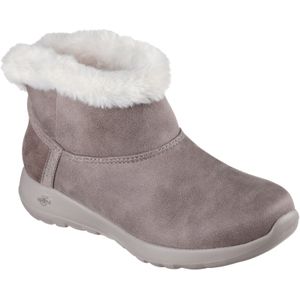 Skechers - On-the-GO Joy Cozy Dream - Enkellaarsjes - Donker Taupe