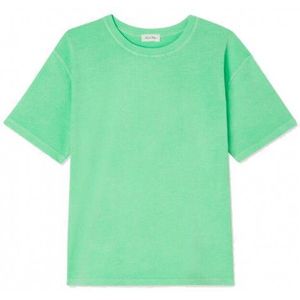 American Vintage - T-shirt - Groen - Katoen