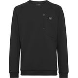 Plein Sport - Sweatshirt Racing - Fleece - Met Tiger Patch - Crewneck