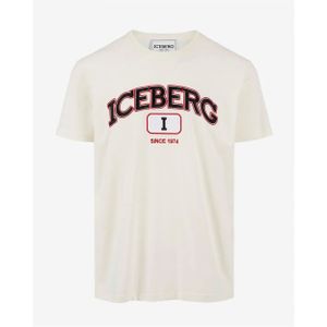 Iceberg Tee big i logo crème