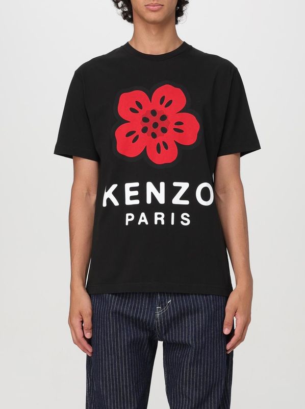 Kenzo - Heren Tops - Zwart - Katoen