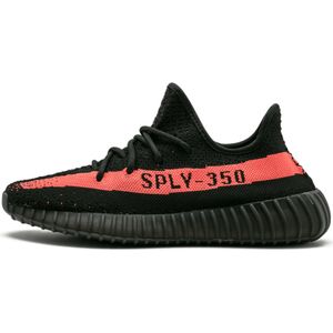 Adidas Boost 350 v2 core black red
