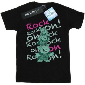 Li-cense Disney heren frozen trolls rock on t-shirt
