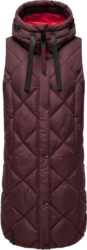 Navahoo - Schnuckel - Bodywarmer - Lange Dames - Met Capuchon