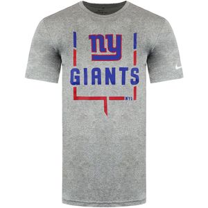 Nike - NFL New York Giants Legend Goal Post - T-shirt - Grijs