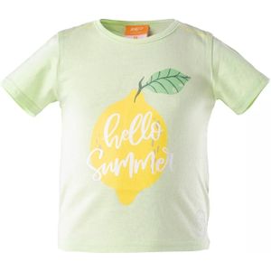 Bejo Kinderen/kinderen hallo zomer citroen t-shirt