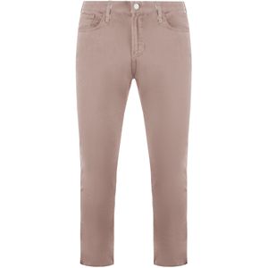 Emporio Armani - J15 - Jeans - Licht Roze - Medium Waist Relaxed Leg