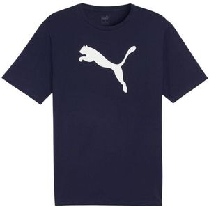 Puma - Team Rise - Katoenen Jersey - Met Logo - Korte Mouwen