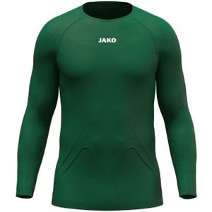 Jako - Lightweight Longsleeve - Donkergroen - Thermoshirt