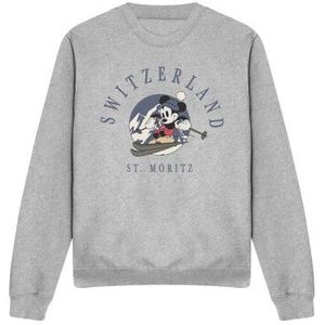 Disney Unisex volwassen zwitserland mickey mouse sweatshirt