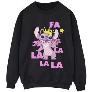 Li-cense Disney dames lilo & stitch angel fa la la sweatshirt
