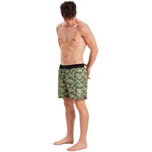 Bedrukt lang heren zwempak MUEM0780