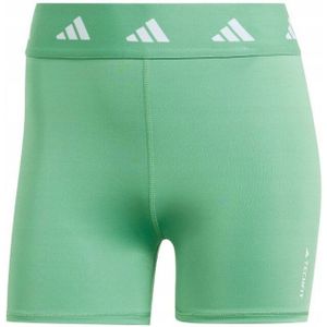 Adidas - techfit - Korte Broek - Dames - Strak - Hoge Taille - Aeroready