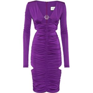 Philipp Plein - Lange Jurk - Paars - Dames