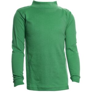 Unisex LPG700 t-shirt met lange mouwen en halve hals voor jongens en meisjes