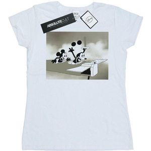 Li-cense Disney dames mickey mouse crazy pilot katoenen t-shirt