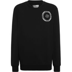 Plein Sport - Carbon Tiger Sweatshirt - Fleece Sweater - Zwart