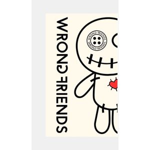 Wrong Friends Pula beach towel