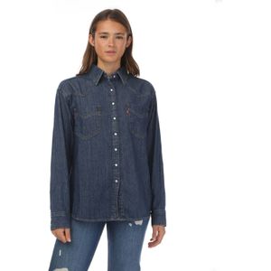 Levi's - Donovan - Western Overhemd - Denim - 100% Katoen