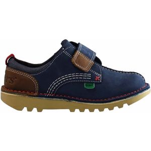 Kickers - Kick Laag - Kinderschoenen - Navy - Glad Leer
