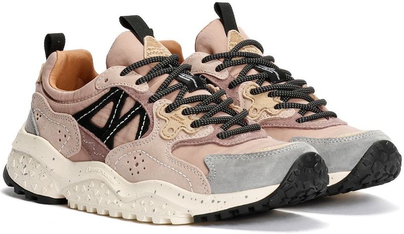 Flower Mountain - Solin - Sneakers - Roze - Technisch Nylon en Suede