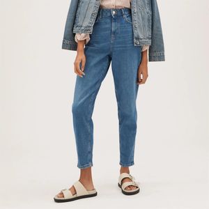 M&S - De Mam Jeans - Blauw - Retro Mom Fit