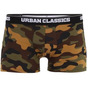 Urban Classics Heren camo boxershort (set van 2)