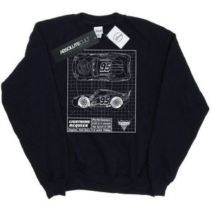 Li-cense Disney dames cars lightning mcqueen blueprint sweatshirt