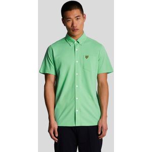 Lyle And Scott - Pique Shirt - Groen - Korte Mouwen