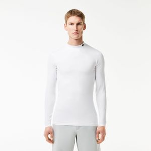 Lacoste - Ultra Dry - Sport T-shirt - Wit - Lange Mouwen