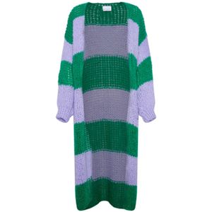 Jagger gebreide cardigan in groen