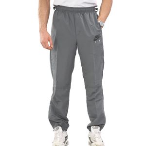 Nike - Air - Trainingsbroek - Grijs - Lichtgewicht Geweven